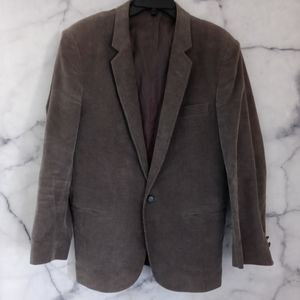 Mens Grey Corduroy Jacket/Blazer
